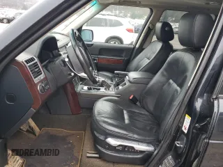 2011 Land Rover Range Rover HSE with VIN SALME1D45BA358416, listed as a Copart auction lot 44699005 with 105,737 mi miles and Salvage title. Bid and sale history available at DreamBid. Image 7.