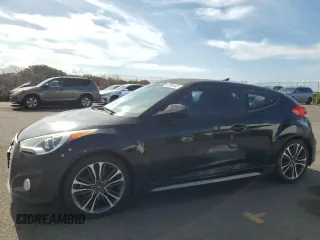 2016 Hyundai Veloster Turbo with VIN KMHTC6AE6GU263562, listed as a Copart auction lot 62899445 with 88,545 mi miles and Clean title. Bid and sale history available at DreamBid. Image 1.