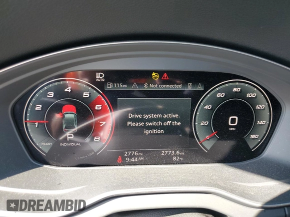 2024 Audi SQ5 Sportback Premium Plus with VIN WA124AFY7R2025294, listed as a Copart auction lot 67864824 with 2,776 mi miles and Salvage title. Bid and sale history available at DreamBid. Image 9.