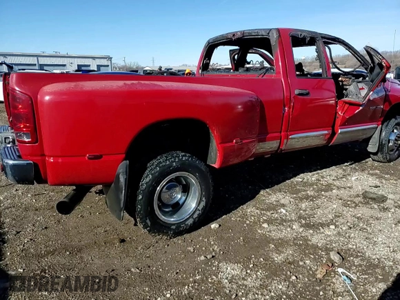 2005 Dodge 3500 SLT with VIN 3D7MS48C95G707768, listed as a Copart auction lot 42542925 with Not Provided miles and Non Repairable. Bid and sale history available at carsss.com. Image 13.