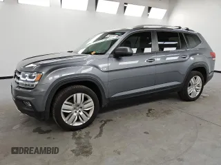 2019 Volkswagen Atlas SE with VIN 1V2UR2CAXKC506569, listed as a Copart auction lot 60248025 with 83,689 mi miles and Clean title. Bid and sale history available at DreamBid. Image 1.