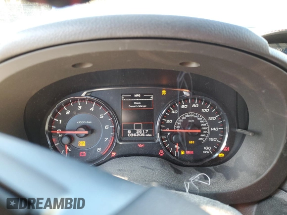 2018 Subaru WRX Limited с VIN JF1VA1F68J9813061, выставлен на аукционе Copart как лот 88334925 с пробегом 36 205 миль миль и Списание • Salvage title. История ставок и продаж доступна на DreamBid. Изображение 9.