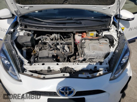 2018 Toyota Prius One with VIN JTDKDTB36J1615427, listed as a Copart auction lot 53525915 with 51,597 mi miles and Clean Title. Bid and sale history available at DreamBid. Image 11.