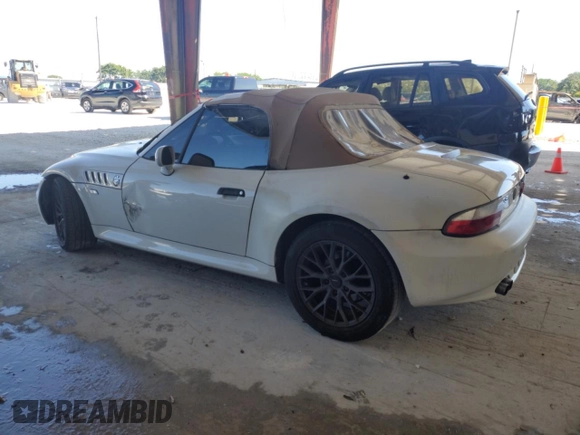 1999 BMW Z3 2.5 z VIN 4USCH9335XLG01572, wystawiony jako Copart lot #46746675 z przebiegiem Nie podano mil oraz Szkoda całkowita • Salvage title. Historia ofert i sprzedaży dostępna na DreamBid. Obrazek 2.