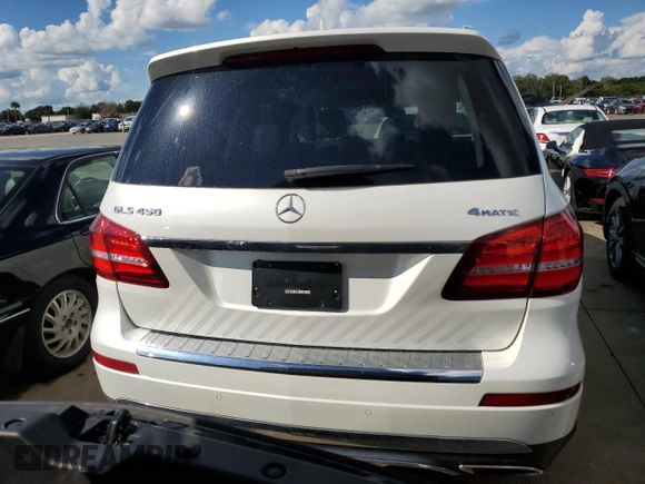 2018 Mercedes-Benz GLS 450 with VIN 4JGDF6EE2JB178503, listed as a Copart auction lot 73725904 with Not Provided miles and Non Repairable. Bid and sale history available at DreamBid. Image 6.