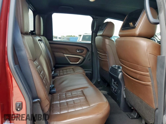 2020 Nissan Titan SL с VIN 1N6AA1ED5LN502137, выставлен на аукционе Copart как лот 59094945 с пробегом 42 241 миль миль и Списание • Salvage title. История ставок и продаж доступна на DreamBid. Изображение 10.