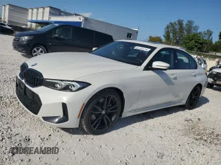 2023 BMW 3 Series 330i with VIN 3MW69FF0XP8D71173, listed as a Copart auction lot 52197215 with 2,290 mi miles and Non repairable. Bid and sale history available at DreamBid. Image 1.
