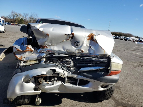 2004 Dodge Dakota Sport with VIN 1D7HG32N44S540671, listed as a Copart auction lot 80000954 with 140,475 mi miles and Salvage Title. Bid and sale history available at carsss.com. Image 5.