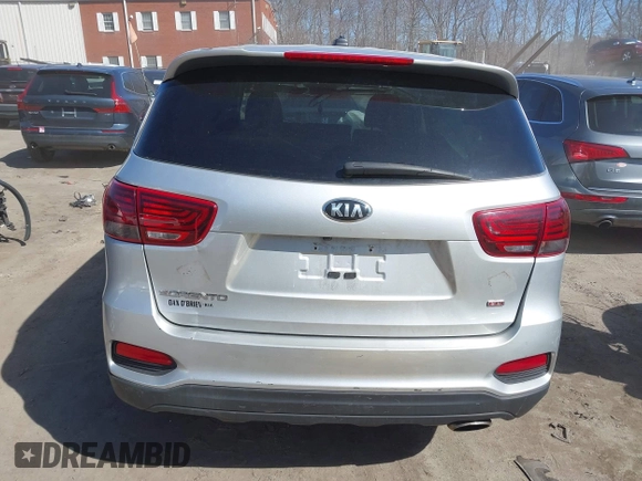 2019 Kia Sorento L with VIN 5XYPG4A38KG456514, listed as a IAAI auction lot 41714142 with 53,777 mi miles. Bid and sale history available at carsss.com. Image 17.