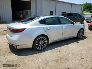 2017 Kia Cadenza Technology with VIN KNALC4J17H5091928, listed as a Copart auction lot 57755034 with 114,134 mi miles and Salvage Title. Bid and sale history available at carsss.com. Image 3.