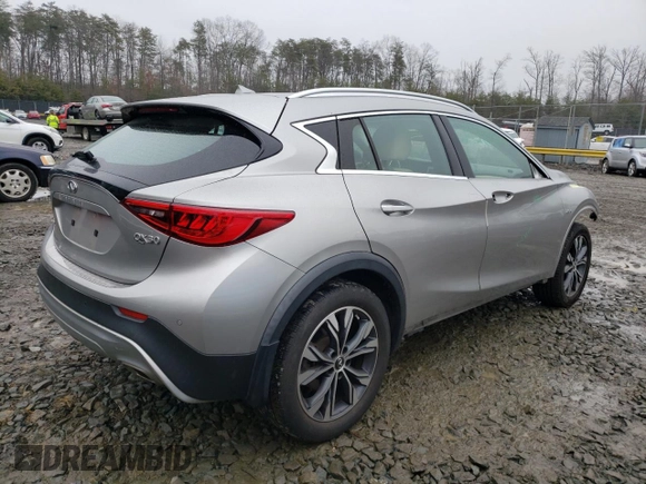2018 Infiniti QX30 Premium with VIN SJKCH5CR9JA003484, listed as a Copart auction lot 41448554 with 47,866 mi miles. Bid and sale history available at carsss.com. Image 3.