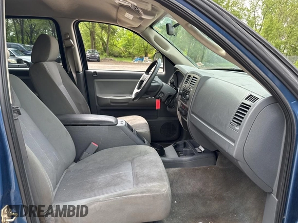 2006 Dodge Dakota SLT with VIN 1D7HW48N76S544488, listed as a Copart auction lot 55617465 with 151,608 mi miles and Clean Title. Bid and sale history available at carsss.com. Image 5.