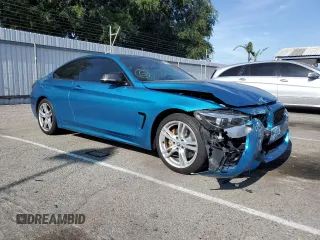 2020 BMW 4 Series 430i z VIN WBA4W3C07LFH43706, wystawiony jako Copart lot #56994605 z przebiegiem 60 304 mil mil oraz Szkoda całkowita • Salvage title. Historia ofert i sprzedaży dostępna na DreamBid. Obrazek 4.