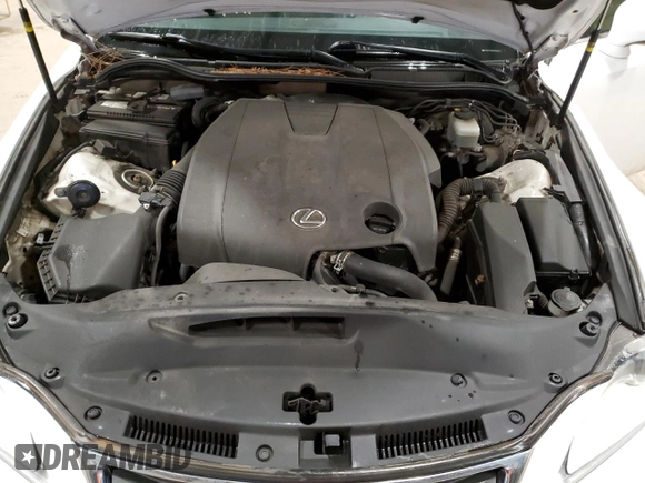 2014 Lexus IS 250 with VIN JTHCF1D27E5002656, listed as a Copart auction lot 52201135 with 194,842 mi miles and Salvage title. Bid and sale history available at DreamBid. Image 11.