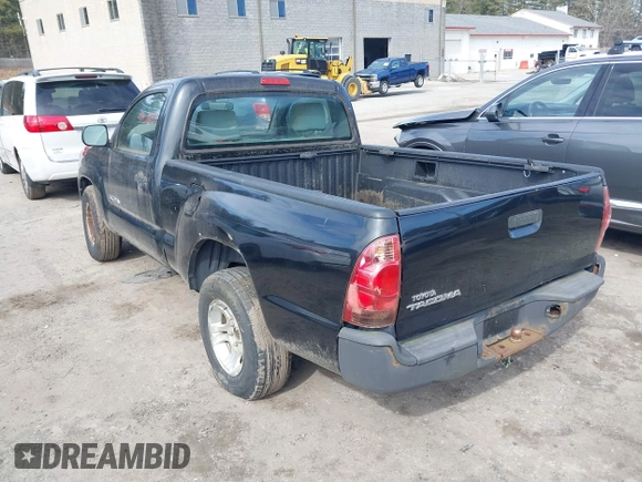 2007 Toyota Tacoma with VIN 5TENX22N67Z463888, listed as a IAAI auction lot 41754886 with 159,484 mi miles. Bid and sale history available at carsss.com. Image 3.