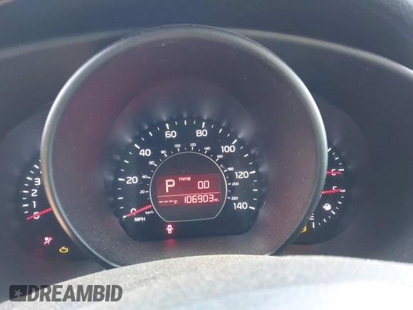 2016 Kia Soul with VIN KNDJN2A27G7400446, listed as a IAAI auction lot 41879898 with 106,903 mi miles. Bid and sale history available at carsss.com. Image 7.