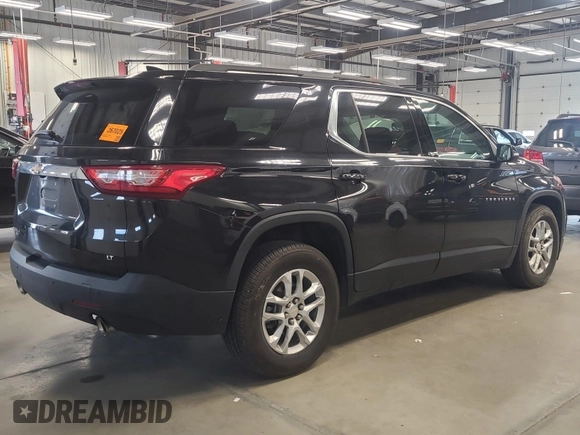 2021 Chevrolet Traverse LT Cloth z VIN 1GNEVGKW5MJ188717, wystawiony jako IAAI lot #42269520 z przebiegiem 86 748 mil mil oraz . Historia ofert i sprzedaży dostępna na DreamBid. Obrazek 1.