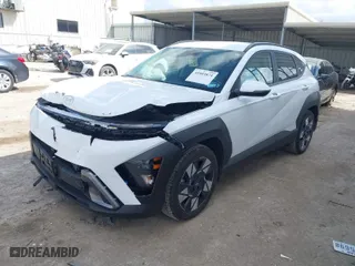 2024 Hyundai Kona SEL with VIN KM8HC3AB3RU045687, listed as a IAAI auction lot 41503874 with 17,468 mi miles. Bid and sale history available at carsss.com. Image 2.