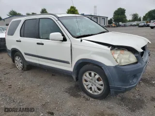 2005 Honda CR-V EX with VIN SHSRD77875U341445, listed as a Copart auction lot 64521324 with 258,882 mi miles and Salvage Title. Bid and sale history available at carsss.com. Image 4.
