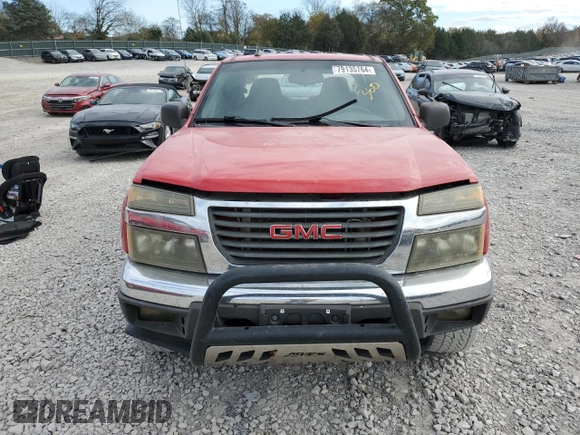 2006 GMC Canyon SLE2 with VIN 1GTDT136068149310, listed as a Copart auction lot 79135764 with 216,936 mi miles and Salvage Title. Bid and sale history available at carsss.com. Image 5.