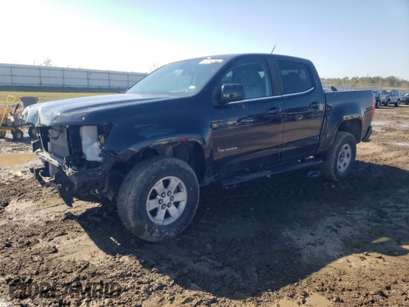 2019 Chevrolet Colorado 2WD Work Truck with VIN 1GCGSBEN3K1100695, listed as a Copart auction lot 45734355 with 37,025 mi miles and Salvage Title. Bid and sale history available at carsss.com. Image 1.