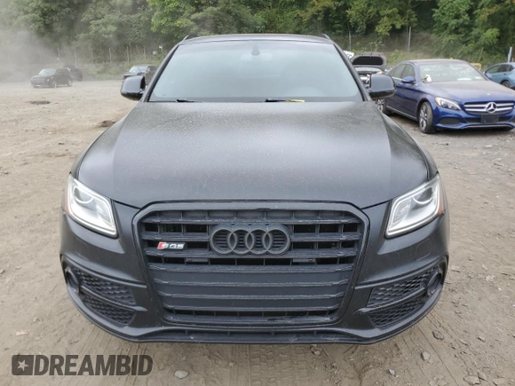 2016 Audi SQ5 Premium Plus with VIN WA1CCAFP1GA051522, listed as a Copart auction lot 70434594 with 130,678 mi miles and Salvage Title. Bid and sale history available at carsss.com. Image 5.