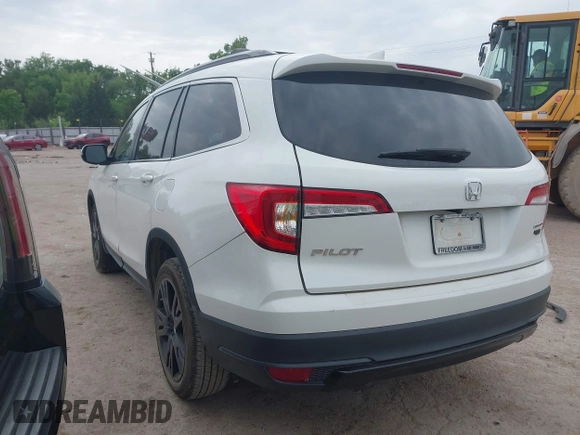 2022 Honda Pilot Special Edition with VIN 5FNYF5H28NB018579, listed as a IAAI auction lot 42272019 with 39,347 mi miles and . Bid and sale history available at DreamBid. Image 3.
