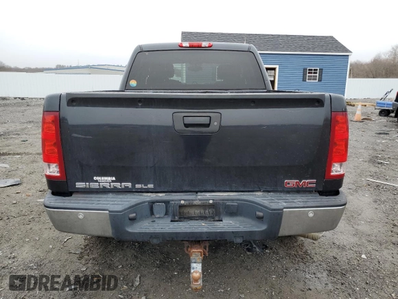 2012 GMC Sierra 1500 SLE with VIN 3GTP2VE74CG232581, listed as a Copart auction lot 46807195 with 223,694 mi miles and Clean Title. Bid and sale history available at DreamBid. Image 6.