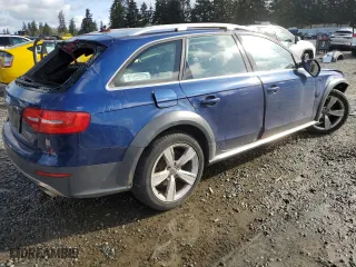 2013 Audi allroad Premium Plus with VIN WA1UFAFL5DA207758, listed as a Copart auction lot 52795515 with 0 mi miles and Salvage Title. Bid and sale history available at carsss.com. Image 3.