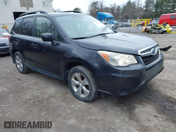 2014 Subaru Forester Premium with VIN JF2SJAEC6EH414957, listed as a IAAI auction lot 42010363 with 176,382 mi miles and . Bid and sale history available at DreamBid. Image 1.