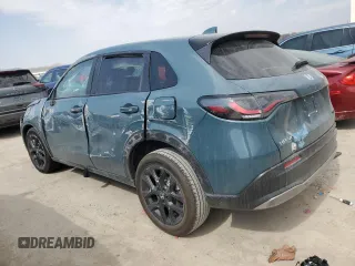 2024 Honda HR-V Sport with VIN 3CZRZ2H53RM756936, listed as a Copart auction lot 49142525 with 14,096 mi miles and Salvage Title. Bid and sale history available at carsss.com. Image 2.