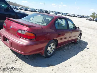 2002 Chevrolet Malibu LS with VIN 1G1NE52J12M621357, listed as a IAAI auction lot 41883300 with 193,803 mi miles. Bid and sale history available at carsss.com. Image 4.