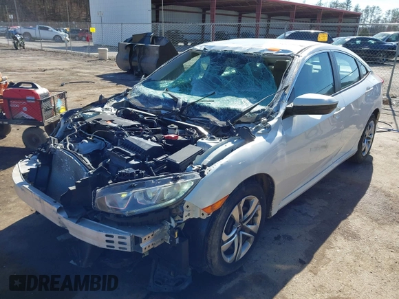 2017 Honda Civic Sedan LX with VIN 2HGFC2F58HH513036, listed as a IAAI auction lot 41815183 with 33,932 mi miles. Bid and sale history available at carsss.com. Image 2.