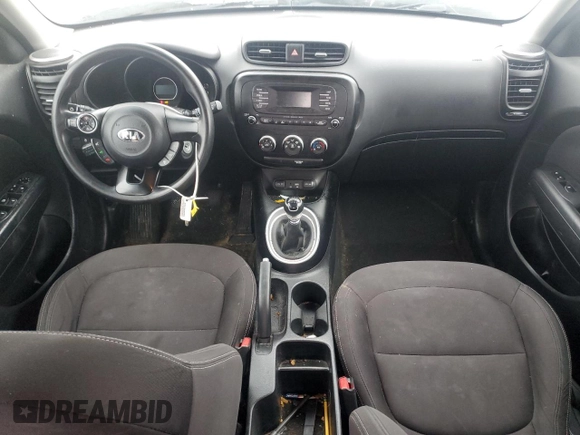 2016 Kia Soul with VIN KNDJN2A25G7825227, listed as a Copart auction lot 44054395 with 96,590 mi miles and Salvage Title. Bid and sale history available at carsss.com. Image 8.
