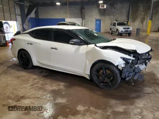 2016 Nissan Maxima SV with VIN 1N4AA6APXGC441262, listed as a Copart auction lot 57085125 with 130,107 mi miles and Salvage title. Bid and sale history available at DreamBid. Image 4.