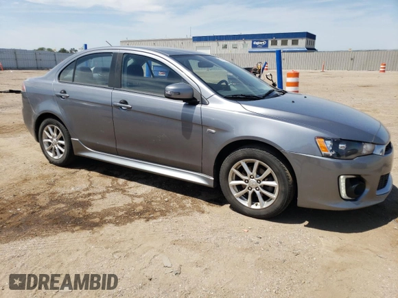 2016 Mitsubishi Lancer ES with VIN JA32U2FUXGU010989, listed as a Copart auction lot 53642804 with 63,133 mi miles and Salvage Title. Bid and sale history available at DreamBid. Image 4.