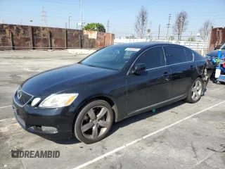 2007 Lexus GS 350 with VIN JTHBE96S170028339, listed as a Copart auction lot 45893355 with 160,004 mi miles and Salvage Title. Bid and sale history available at carsss.com. Image 1.