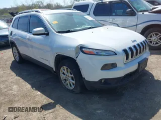 2015 Jeep Cherokee Latitude with VIN 1C4PJLCBXFW506502, listed as a IAAI auction lot 42103117 with 160,433 mi miles and . Bid and sale history available at carsss.com. Image 1.