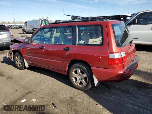 2001 Subaru Forester S w/Premium Pkg with VIN JF1SF65671H749135, listed as a Copart auction lot 83411494 with 200,879 mi miles and Salvage Title. Bid and sale history available at carsss.com. Image 2.