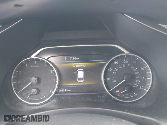 2018 Nissan Murano S with VIN 5N1AZ2MH1JN172964, listed as a IAAI auction lot 41143770 with 99,837 mi miles and . Bid and sale history available at carsss.com. Image 7.