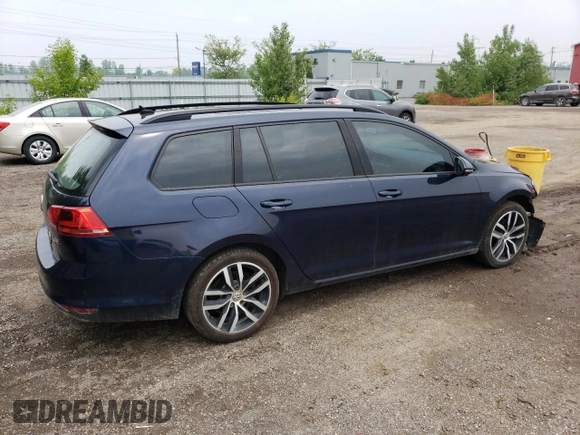 2017 Volkswagen Golf S with VIN 3VW017AU9HM542386, listed as a Copart auction lot 59942175 with 185,613 mi miles and Salvage title. Bid and sale history available at DreamBid. Image 3.
