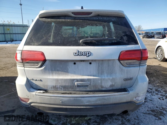 2018 Jeep Grand Cherokee Sterling Edition with VIN 1C4RJFBG4JC279986, listed as a Copart auction lot 42224655 with 0 mi miles and Salvage Title. Bid and sale history available at carsss.com. Image 6.