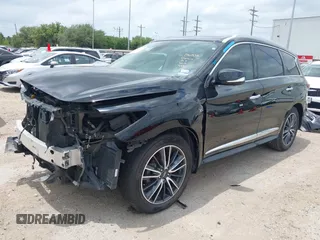 2020 Infiniti QX60 Pure with VIN 5N1DL0MM3LC524411, listed as a IAAI auction lot 42292734 with 51,221 mi miles and . Bid and sale history available at DreamBid. Image 18.