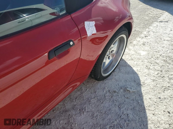 2000 BMW Z3 M 3.2L with VIN WBSCK9347YLC93878, listed as a Copart auction lot 74850664 with 0 mi miles and Salvage Title. Bid and sale history available at carsss.com. Image 12.