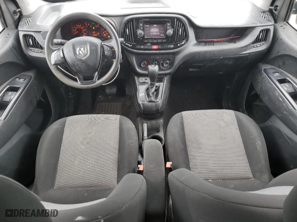 2019 Ram ProMaster City Cargo Van Tradesman with VIN ZFBHRFAB4K6N02590, listed as a Copart auction lot 47856575 with 77,920 mi miles and Salvage Title. Bid and sale history available at carsss.com. Image 8.