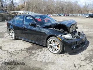 2010 BMW 3 Series 335i xDrive with VIN WBAPL3C50AA408926, listed as a Copart auction lot 47966665 with Not provided miles and Salvage title. Bid and sale history available at DreamBid. Image 4.