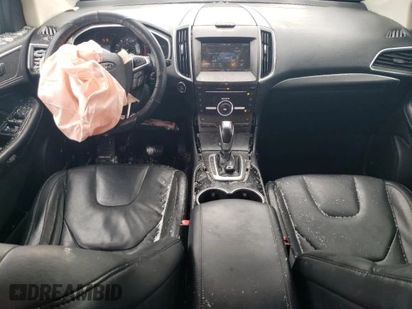 2015 Ford Edge Titanium with VIN 2FMTK4K93FBB13552, listed as a Copart auction lot 45726125 with 167,030 mi miles and Salvage Title. Bid and sale history available at carsss.com. Image 8.