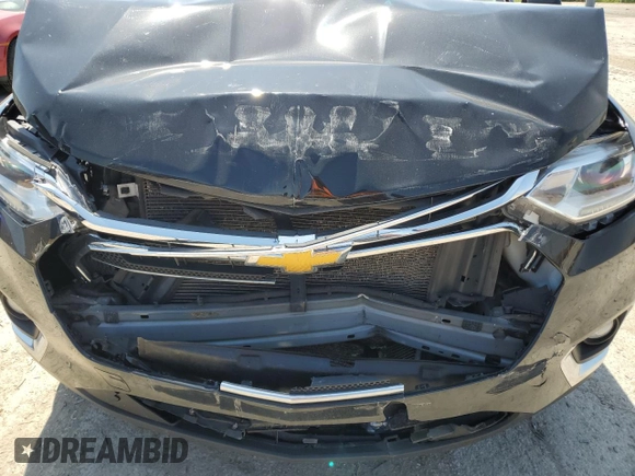 2020 Chevrolet Traverse LT with VIN 1GNERHKW4LJ263593, listed as a Copart auction lot 54364855 with 103,685 mi miles and Salvage title. Bid and sale history available at DreamBid. Image 12.