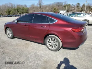 2015 Chrysler 200 C with VIN 1C3CCCCG0FN690248, listed as a Copart auction lot 46929005 with 121,908 mi miles and Salvage Title. Bid and sale history available at carsss.com. Image 2.
