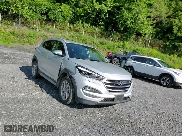 2018 Hyundai Tucson SEL with VIN KM8J3CA49JU666942, listed as a Copart auction lot 58911095 with 73,839 mi miles and Salvage title. Bid and sale history available at DreamBid. Image 14.